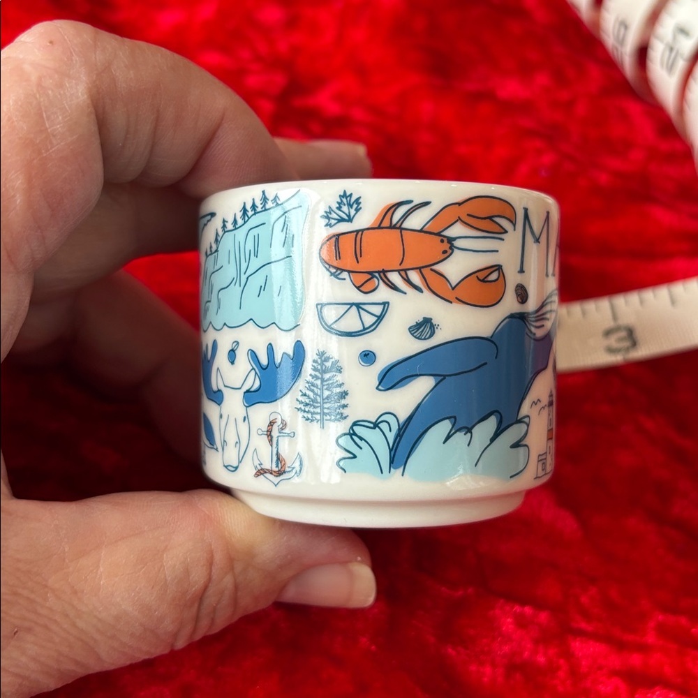 Starbucks Been There Series Maine espresso ornament cup. Pristine condition 2oz. - Picture 3 of 8